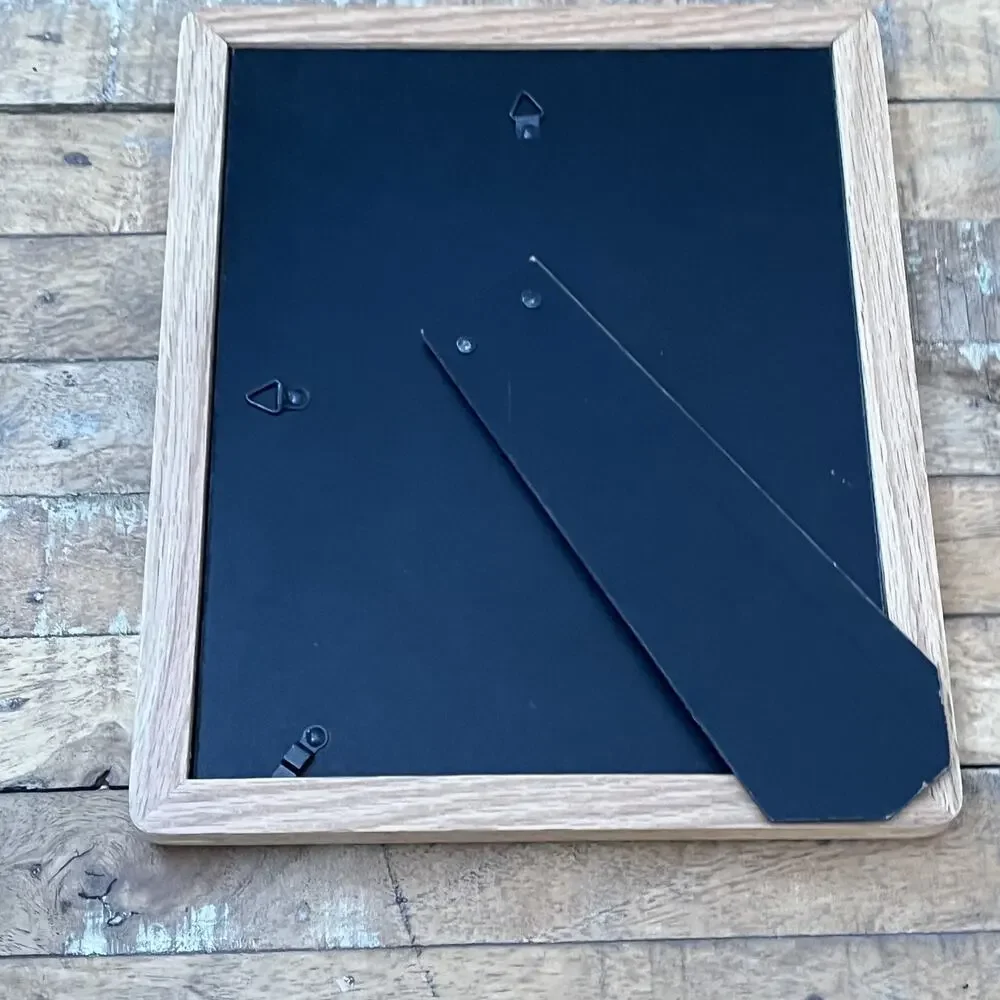 Vintage Light Wood Picture Frame 8 x 10 Rounded Corners Minimalism Modern
